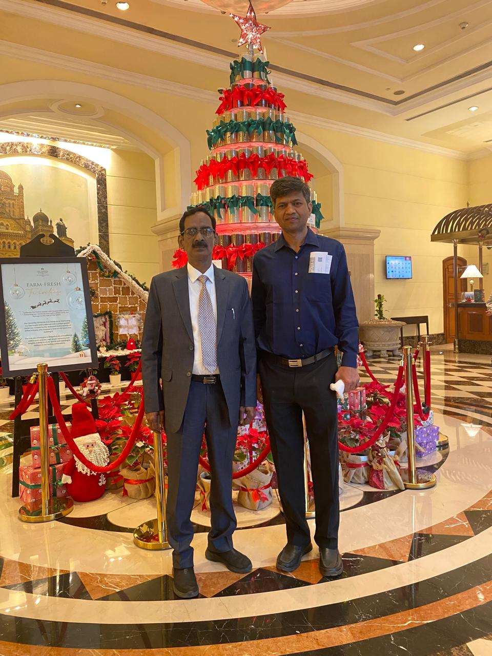 Receiving medical award